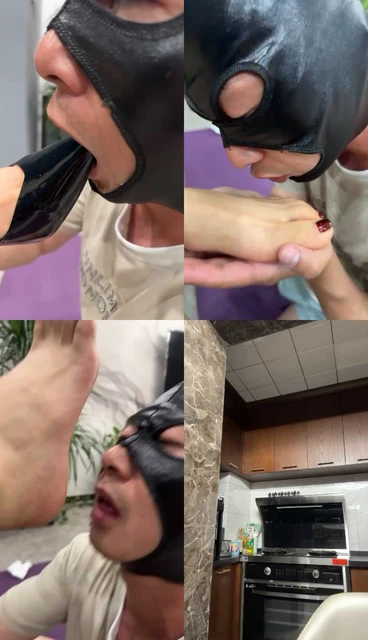 【明妃】白领S-清理脏高跟/品尝臭脚