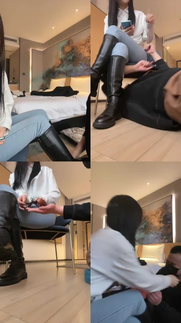 【司野】长靴踩/手心打烂/狂舔裸足白棉袜【续集】