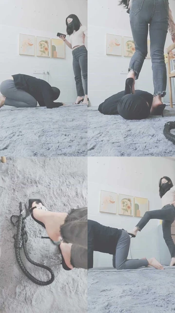 【云儿公主】高跟踩踏/鞭打