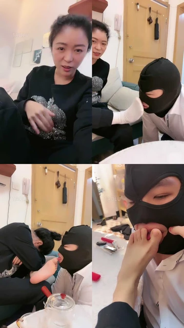 【鹿梦兮】超臭原味白袜羞辱狗