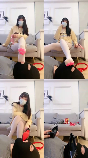 【优里】可爱白丝美腿踩哥哥