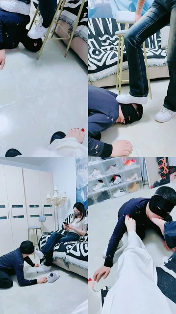 【文文文】居高临下-小白鞋棉袜玩虐狗/骑马鞭打【双视角版】