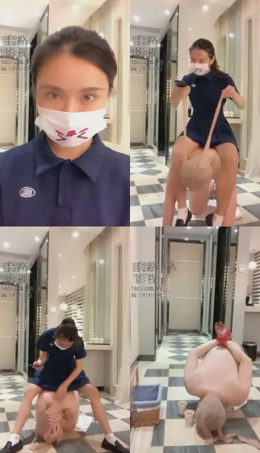 【莫妮卡卡】家奴在线表演喝圣水 新花样