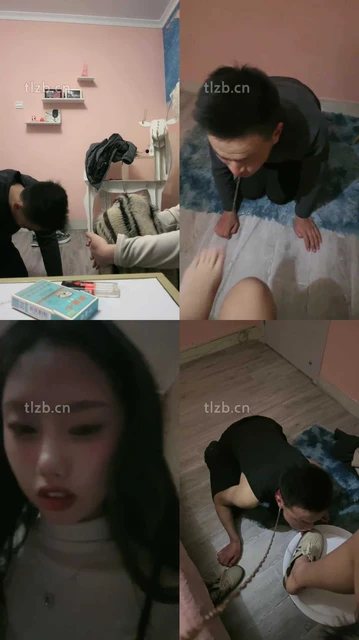 【小蛇】吐口水/耳光抽/舔运动鞋白袜/吃烟头