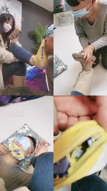 【南倾】脏臭棉袜脚捂脸窒息