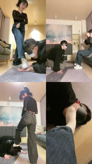 【丹丹】小白鞋棉袜羞辱【完整版】