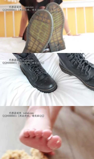 【黑丝诱惑】【陶淘】素人篇:高三学生陶淘黑丝短靴原味棉袜羞辱狗奴