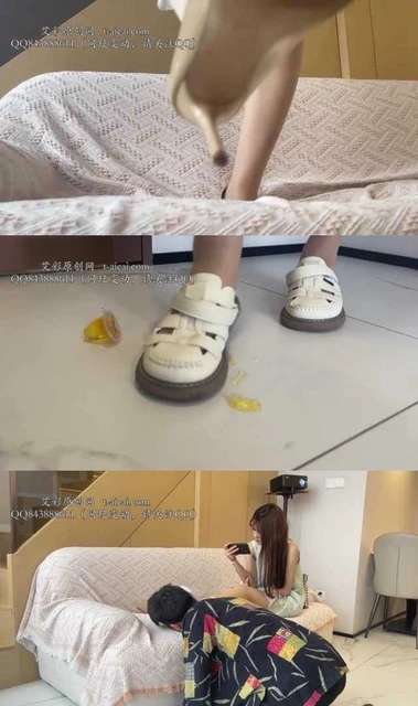【黑丝诱惑】【彤彤】素人篇:某医院护士彤彤脏高跟踩白床闻舔原味白袜