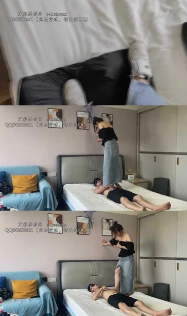 【黑丝诱惑】【晓俞】素人篇:大二学生晓俞小白鞋踩白床肉丝脚耳光