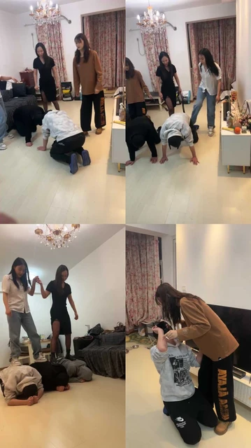 【Da猫】Da猫,乔伊S,泽天S三主调狗,暴打两见狗,耳光踩踏