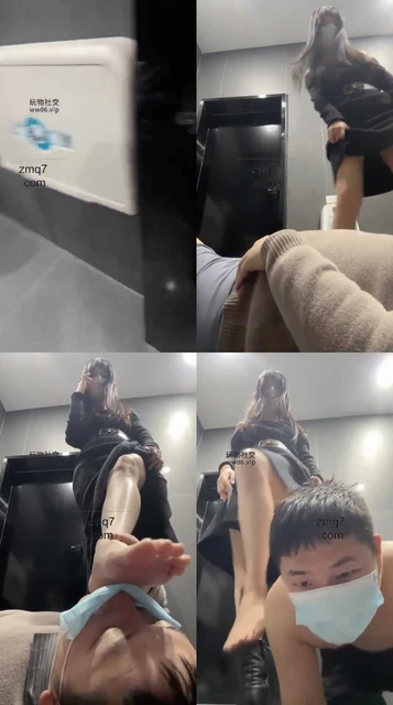 【茉狸】60层高档餐厅公厕调教