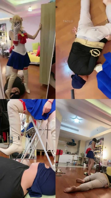 【芷晴】早期作品 美少女变身