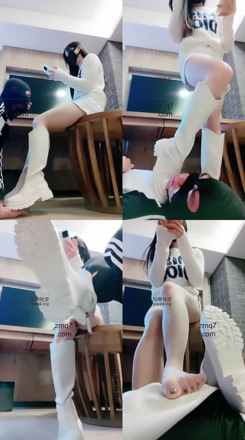 【妮蔻Royal】白靴肉丝