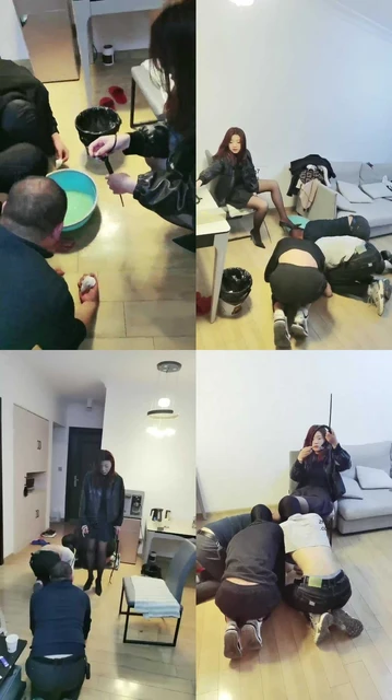 【苏苏小仙女】调教一群贱货