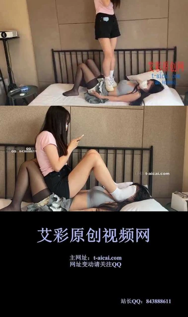 【墨狸女M】犯贱去找主人调教 被两双鞋踩