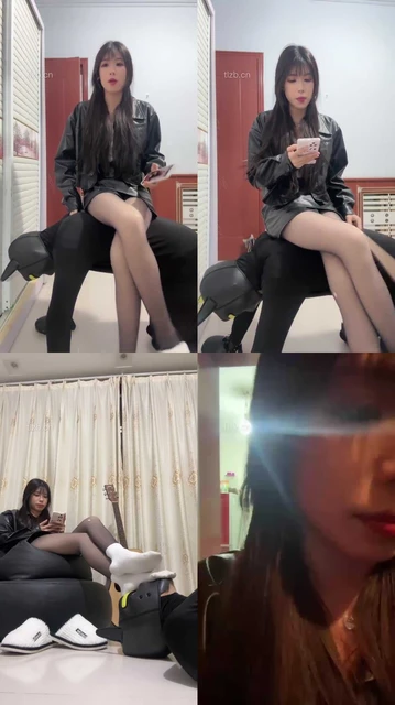 【苏西】物化坐垫 黑丝白袜脚