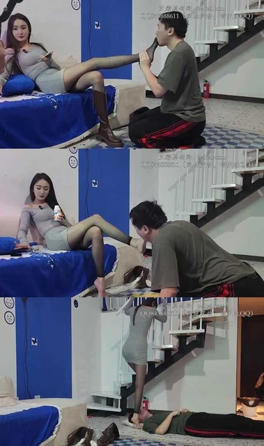 【超美AI杨幂】脚深喉插吐 重度跳踩脸