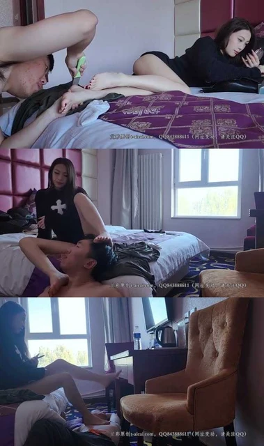 【红颜榜】给高颜值女神清理脚皮