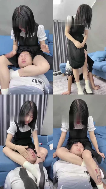 【茜茜S】萝莉主腿绞窒息【完整版】