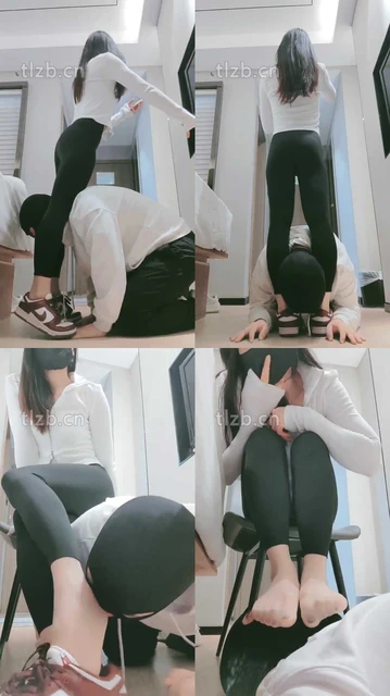 【妮蔻Royal】调教脚奴 肉色丝袜脚深喉