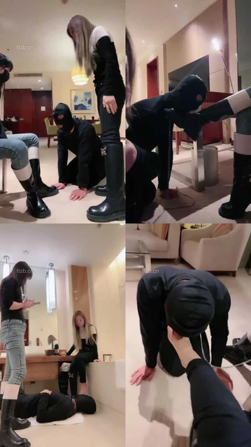 【梦樱】脚奴伺候两位主人