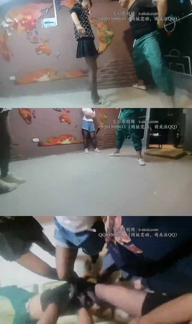 【未知女主】六人轮流踢裆 黑丝闷脸窒息