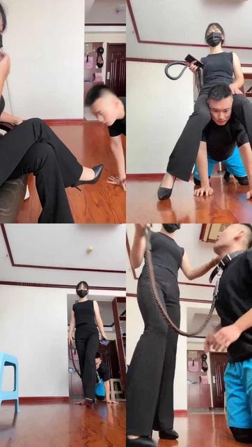 【悦主】调教脚奴 舔脚 深喉