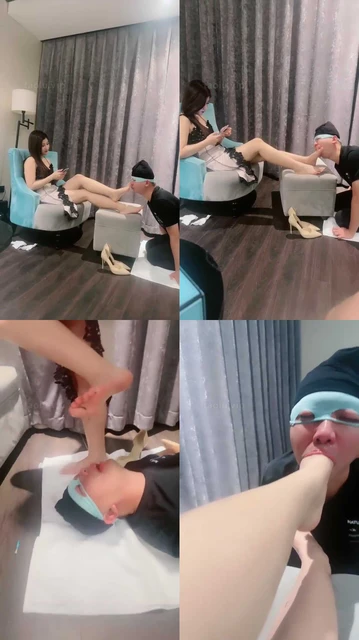 【南乔大小姐】舔脚加深喉