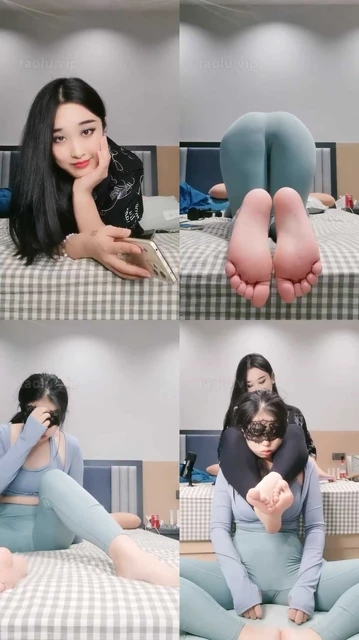 【漂亮的小羊】调教女奴 骑头