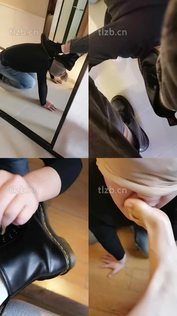 【Welldoer】头顶鞋子/长靴白袜各种踩踏/清理脏鞋底