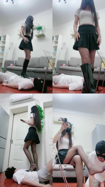 【猫神大人】高跟踩踏