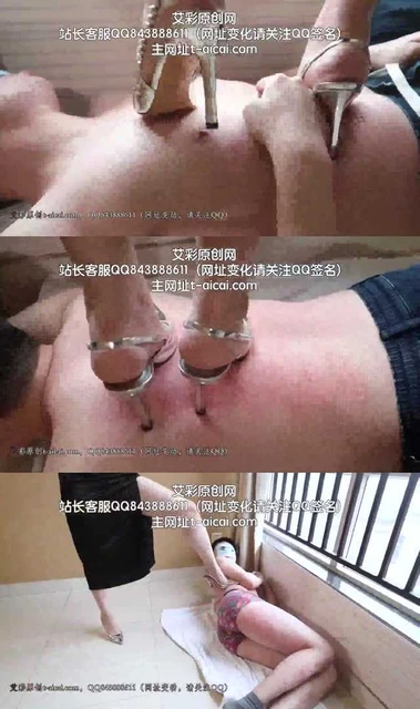 【未知女主】银色高跟鞋踩踏 无视任何求饶 践踏地毯 无限鞭打
