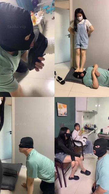 【精神小妹】驯奴 踩踏 舔脚