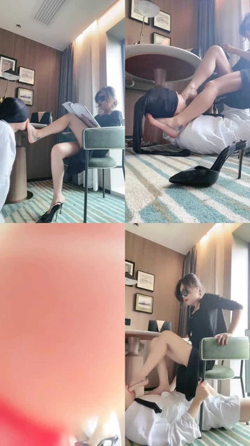【歌迪丝】大嘴脚奴 深喉太舒服了
