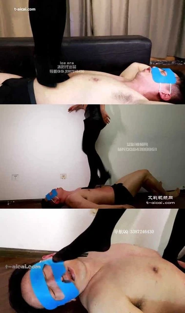 【蜜蜜】黑丝高跟 踩踏