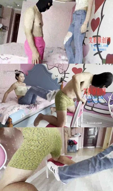 【夏芙】小白鞋 花式创新高难度的裆部暴击