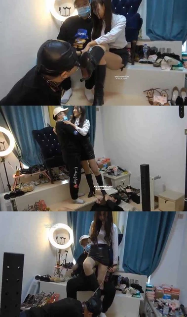 【梓陌s】情侣主 脚下的贱狗