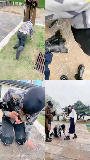 【宸宸】遛狗 幸福生活