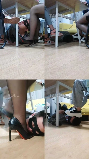 【文文文】3素人小姐姐脚下的卑微贱狗