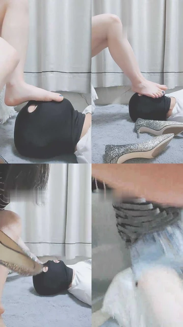 【灵竹】高跟肉丝恋足调