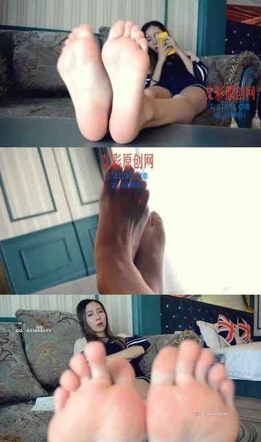 【萱萱】【奴隶岛】萱萱女神裸足特写