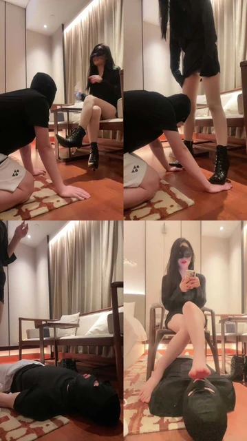 【kiki】高跟短靴连环提档/全体重踩踏/运动鞋诱惑/骑马转胯