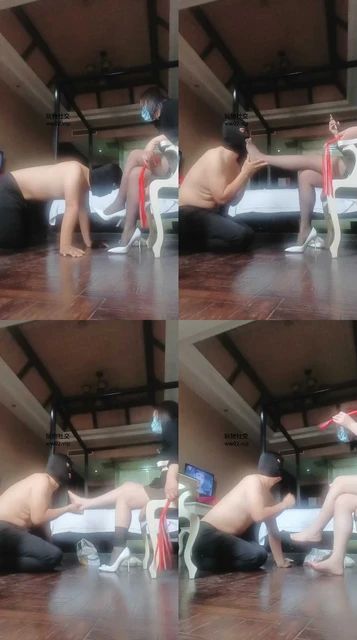 【倾城】高跟踩乳/舔不干净就鞭打