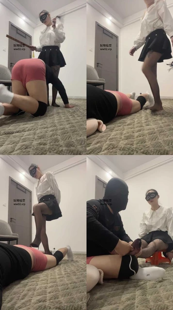 【姗姗】高跟网袜踩虐/sp鞭打