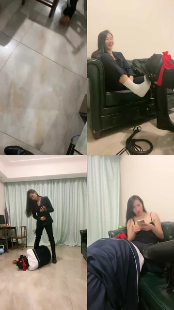 【爱丽丝】白领S-骑马转胯耳光/鞭打舔臭脚