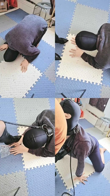 【豫安然】清理脏鞋底/长靴黑丝踩虐