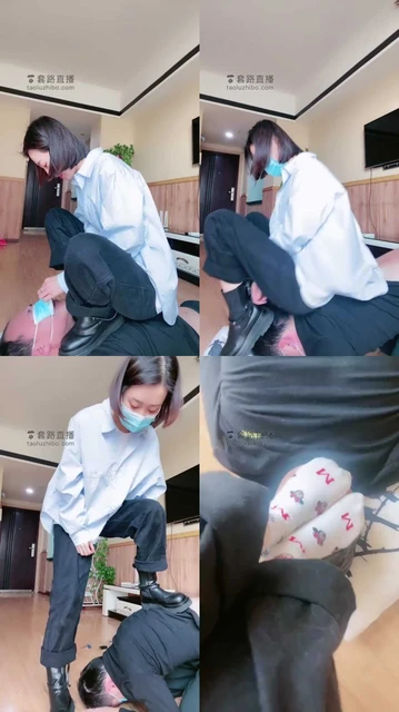 【Q月S】靴子棉袜踩踏/塑料袋窒息