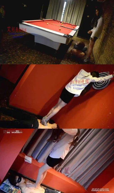 【奴隶岛】罗马高跟踩肉垫打台球、玩飞镖