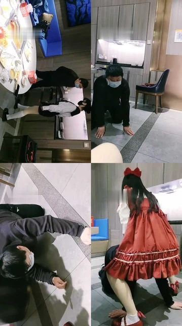 【维妮&维因】双S-海底捞萝莉主遛狗/踢裆【双视角版】