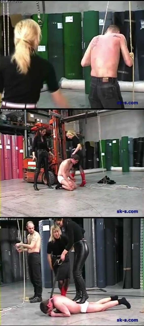 【欧美女王】皮开肉绽、血肉模糊、鲜血横流!贱狗被女王用金属高跟跺踩踢踹!